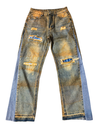 RUSTED FLARE DENIM