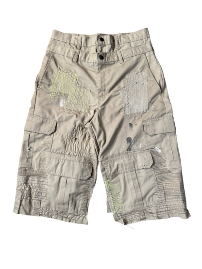 REWORKED CARGO SHORTS