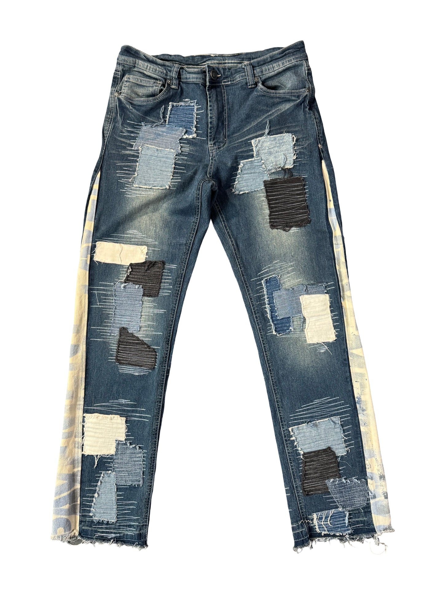 PATCHWORK DENIM
