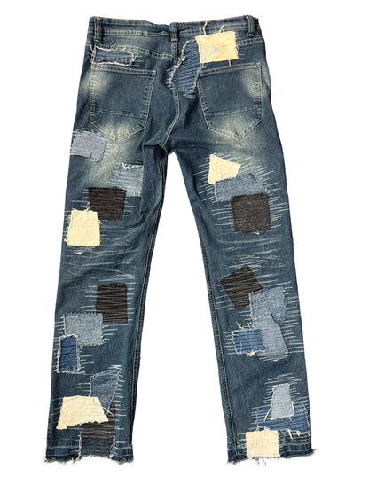 PATCHWORK DENIM