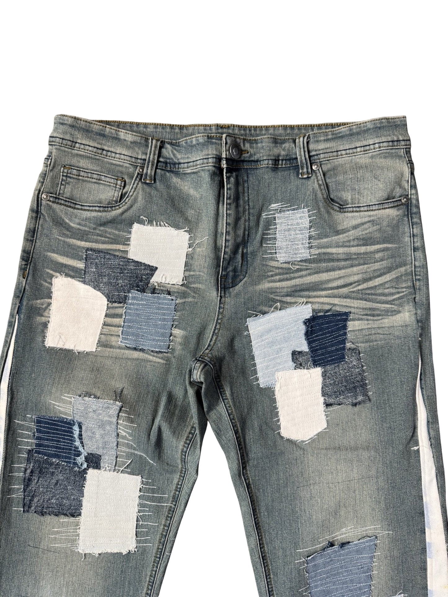 PATCHWORK DENIM