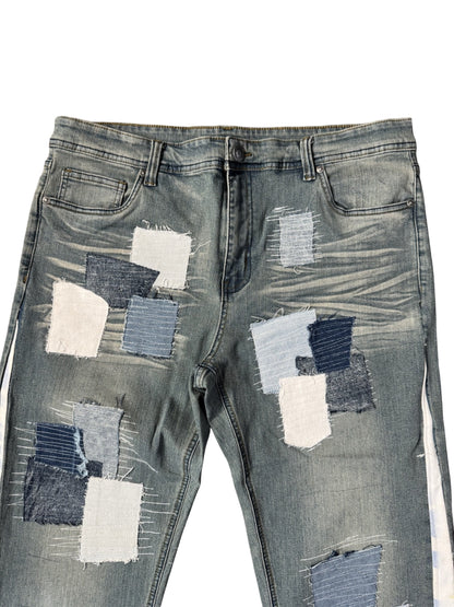 PATCHWORK DENIM