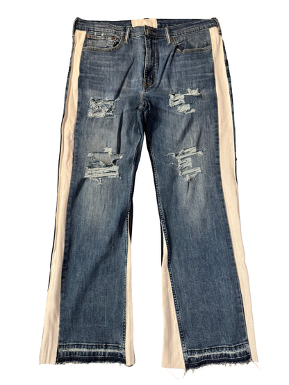 REWORKED FLARE DENIM