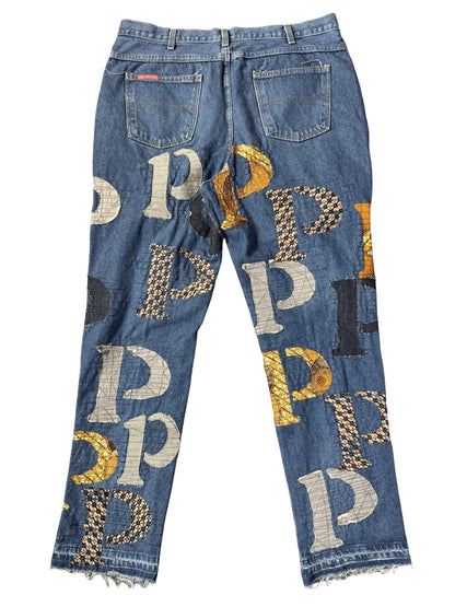 FULL “P”ATCHWORK DENIM