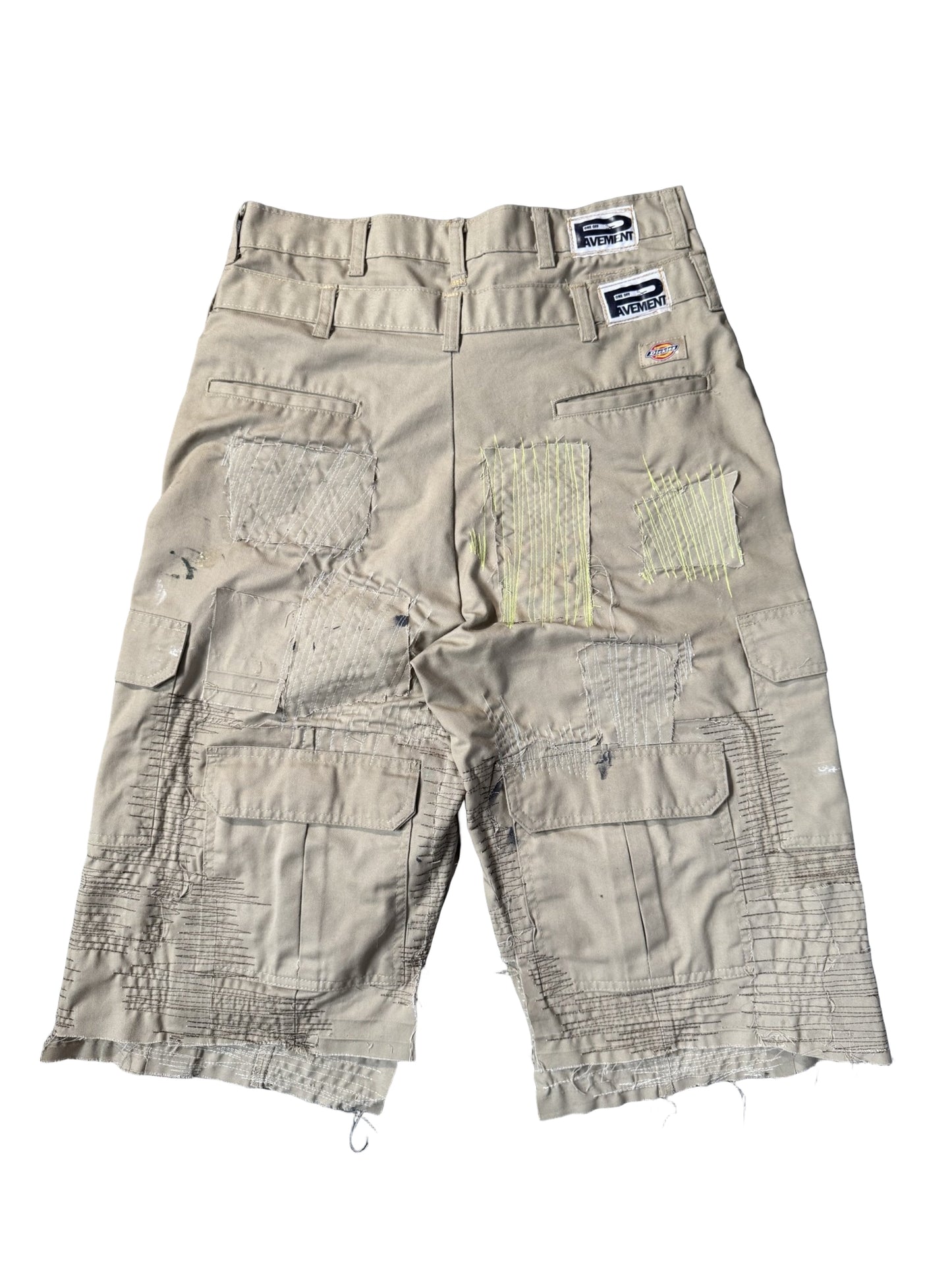 REWORKED CARGO SHORTS