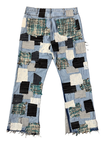 FULL PATCHWORK DENIM