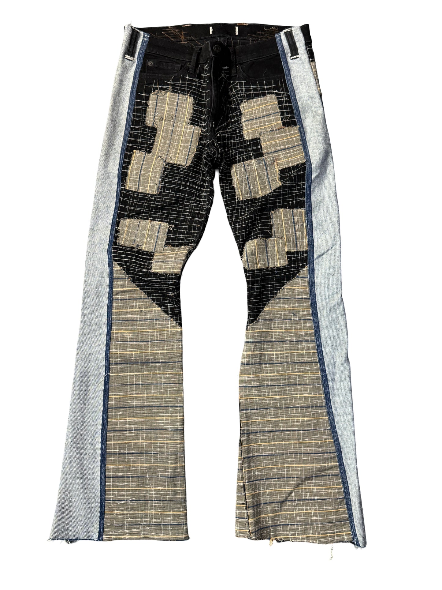 REWORKED FLARE DENIM