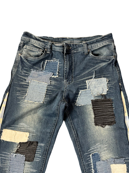 PATCHWORK DENIM