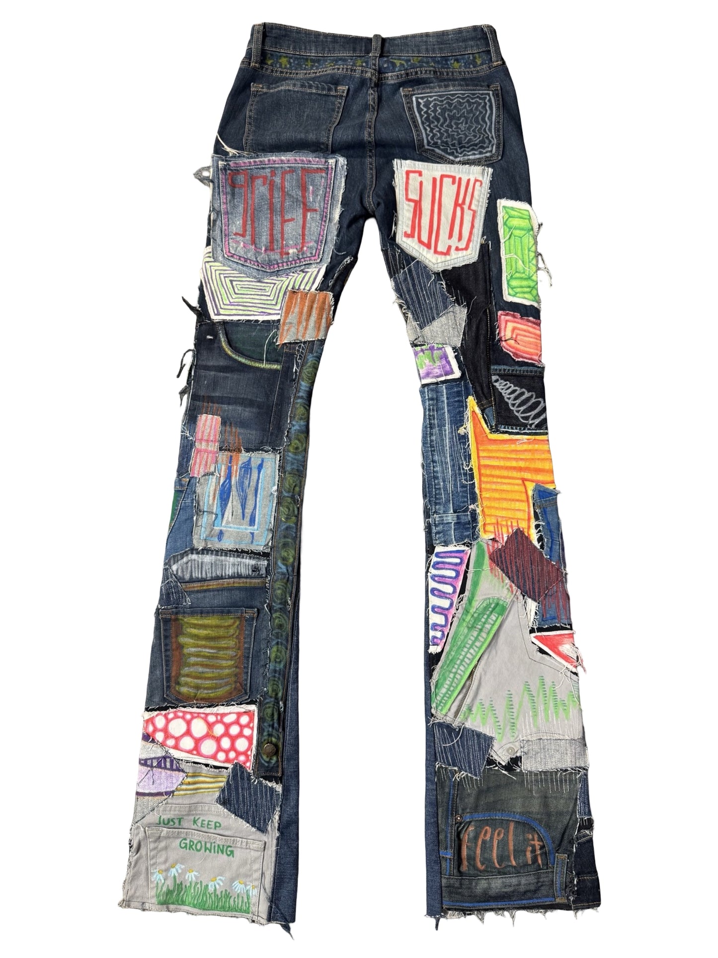 CHAOS STACKED DENIM