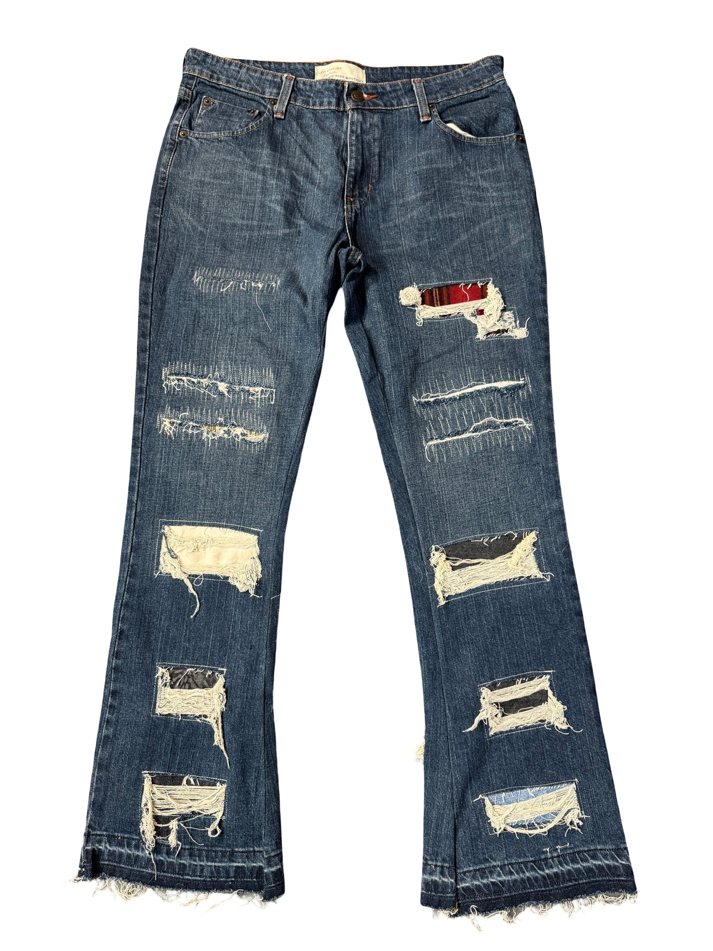 REPAIRED SIGNATURE DENIM