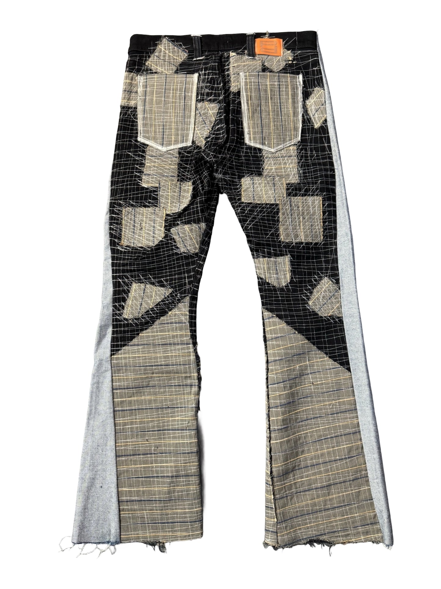 REWORKED FLARE DENIM