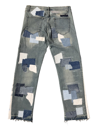 PATCHWORK DENIM