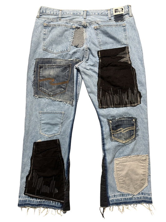 +SCRAP PILE DENIM+