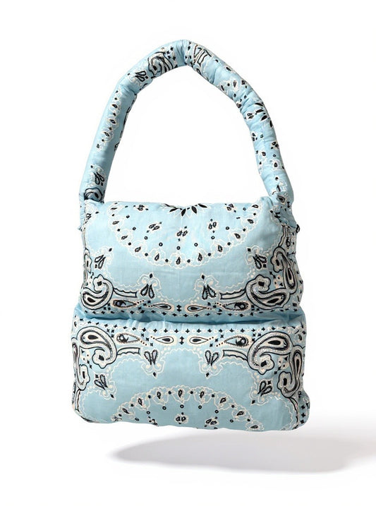 Bandana Puffer Tote Bag