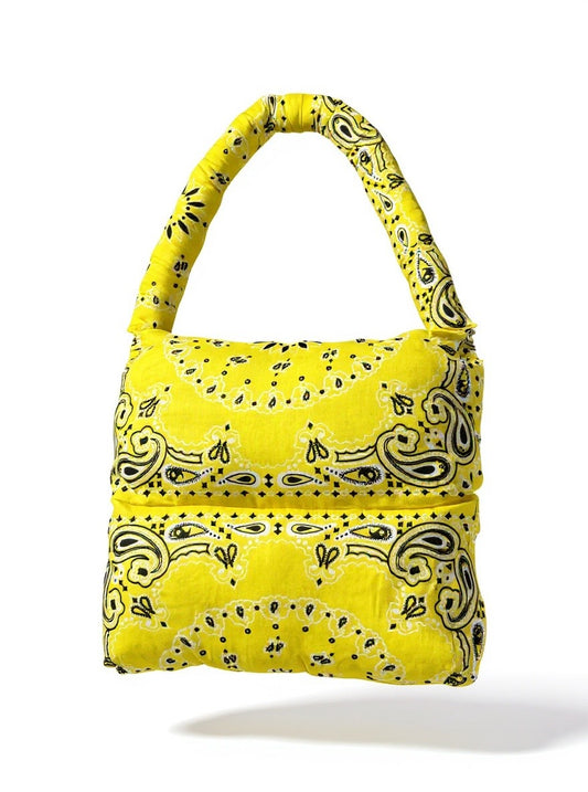Bandana Puffer Tote Bag