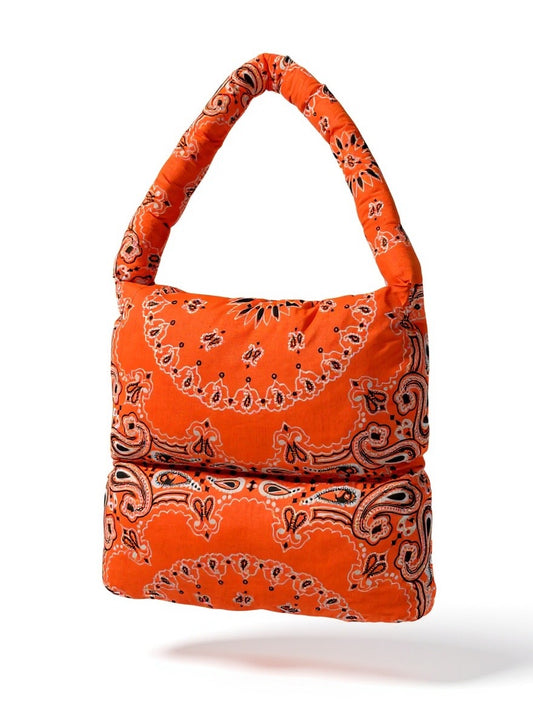 Bandana Puffer Tote Bag