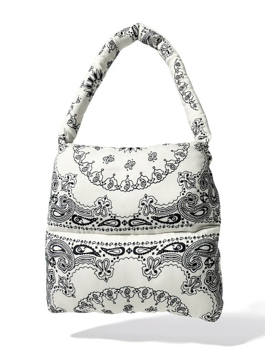 Bandana Puffer Tote Bag
