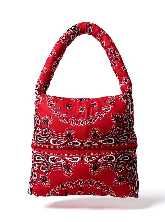 Bandana Puffer Tote Bag