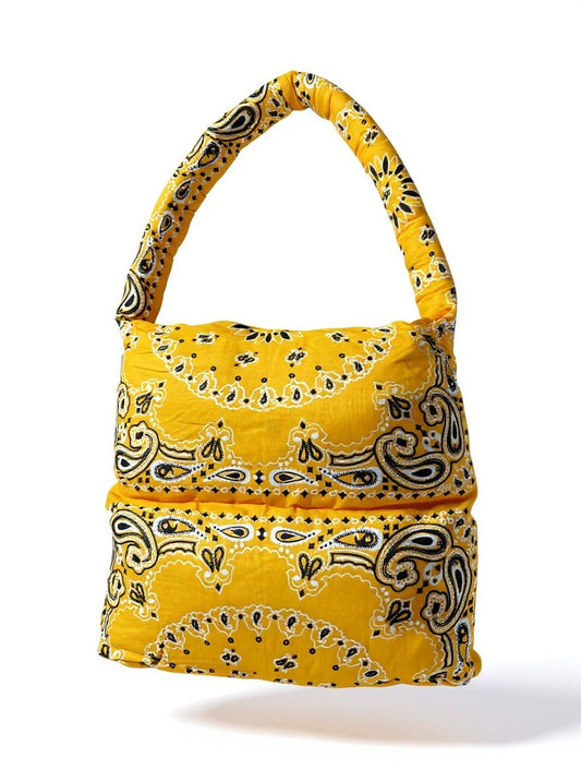 Bandana Puffer Tote Bag