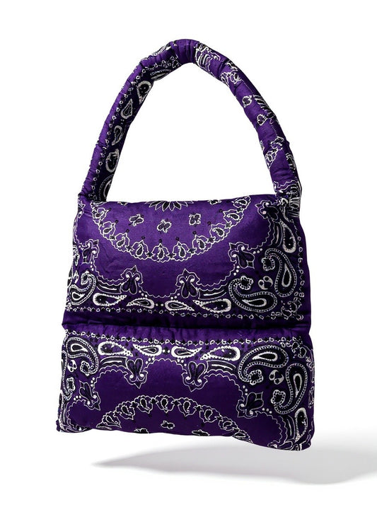 Bandana Puffer Tote Bag
